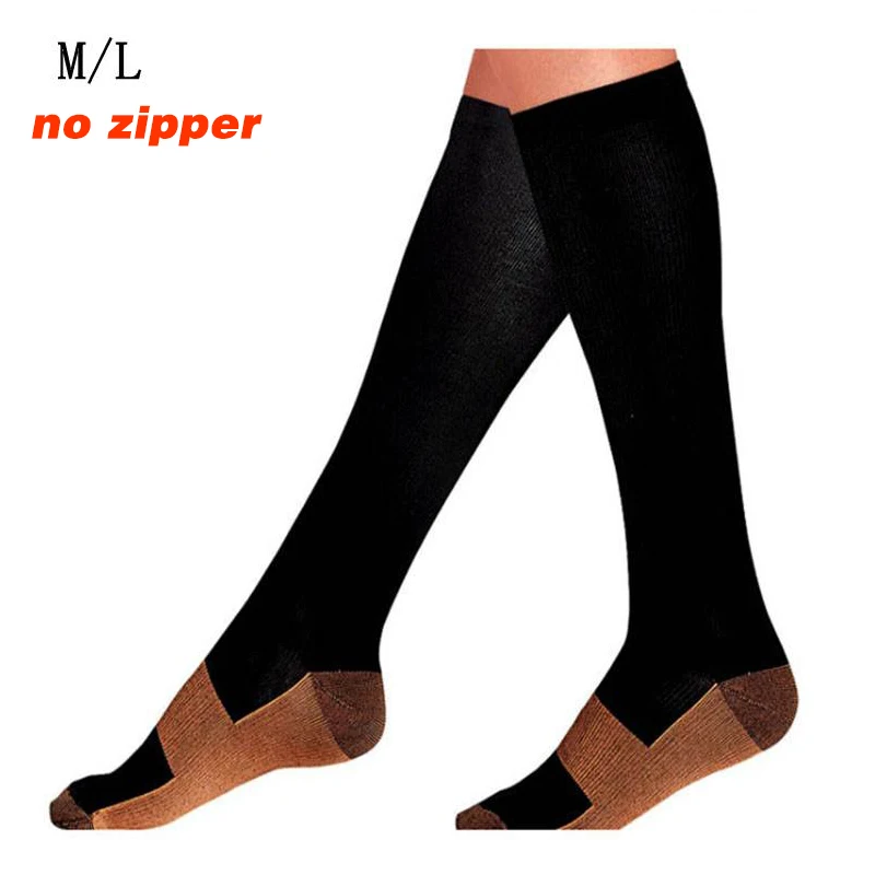 Burn Fat Zipper Compression Socks Women's Slim Sleeping Beauty Leg Prevent Varicose  Veins Socks Medias De Mujer - Price history & Review, AliExpress Seller -  faitolagijewelry Store