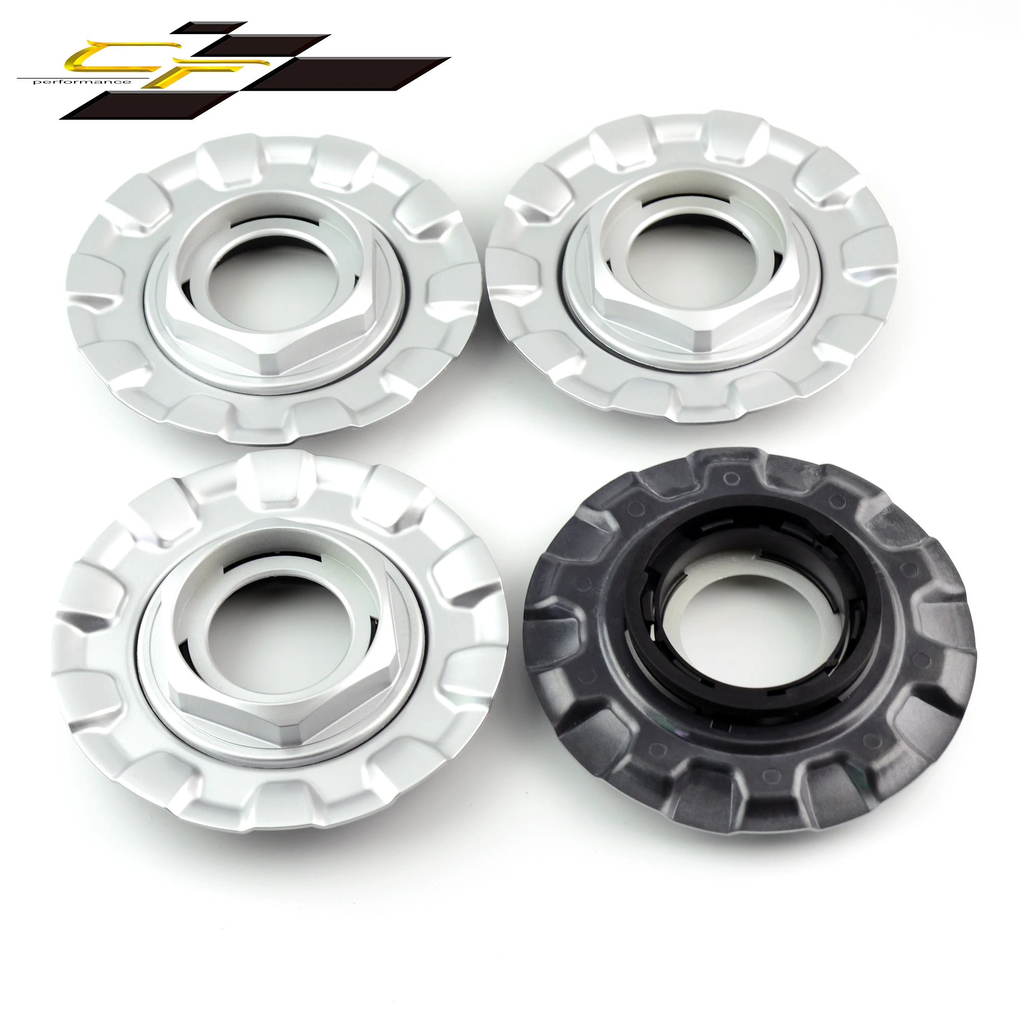 CFPerformance 1 Stück/4 Stück 162 mm/6,37 Zoll Außendurchmesser Radnabenkappe für RZ RG 15 Zoll 16 Zoll E30 E39 Autofelgen # 09.24.187 Auto-Styling-Zubehör – Detail 5