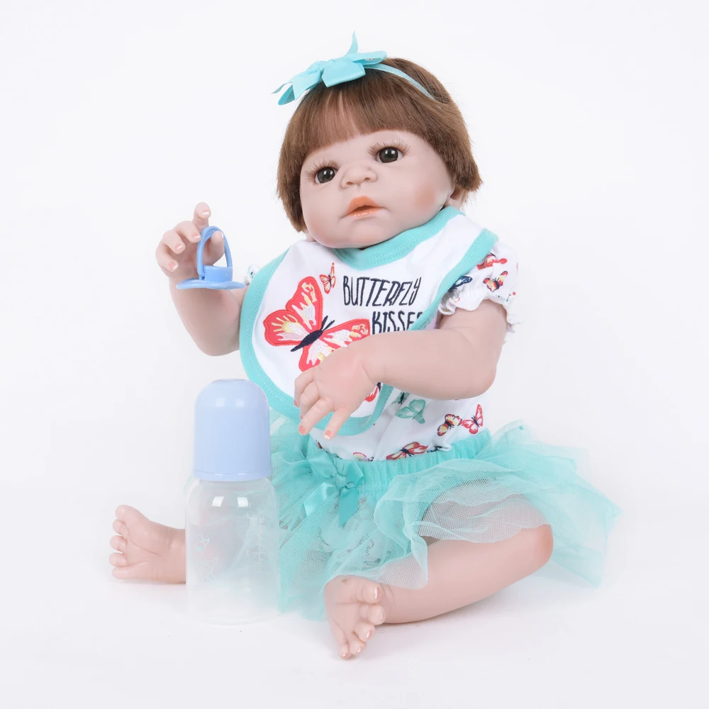 2" Ограниченная Коллекция, детские куклы Playmate Bebe Reborn, полностью силиконовые виниловые реалистичные детские куклы, игрушки для детей, подарок на день рождения 55 см