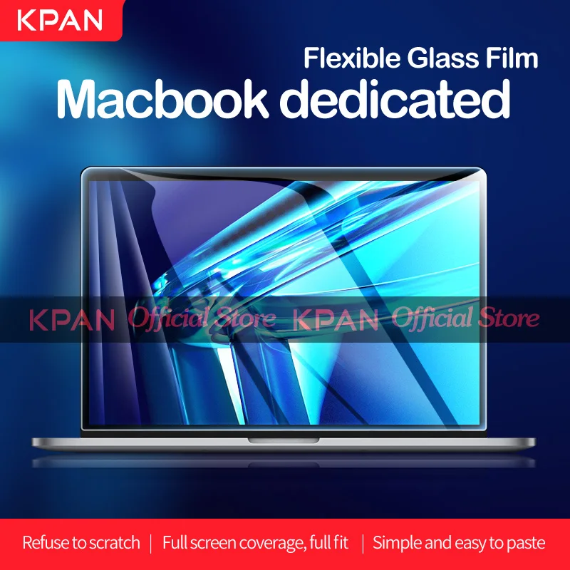KPAN HD for Macbook Pro 13 2020 M1 Chip A2337 2338 Screen Protector Pro Air 12 13 15 16 2179 2289 1706 2251 Flexible Glass Film
