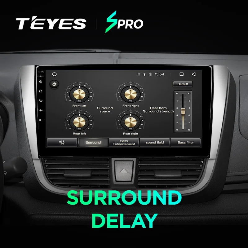 TEYES SPRO Штатная магнитола для Тойота Ярис Toyota Yaris L Android 8.1, до 8-ЯДЕР, до 4+ 64ГБ 32EQ+ DSP 2DIN автомагнитола 2 DIN DVD GPS мультимедиа автомобиля головное устройство