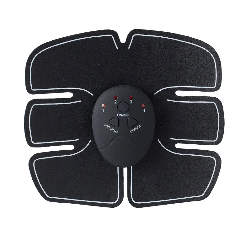 Abdominal Massager EMS, беспроводной стимулятор мышц, тренажер, умный фитнес, тренировка живота, Электрические наклейки для похудения, пояс для похудения, унисекс - Цвет: Abdominal Massager