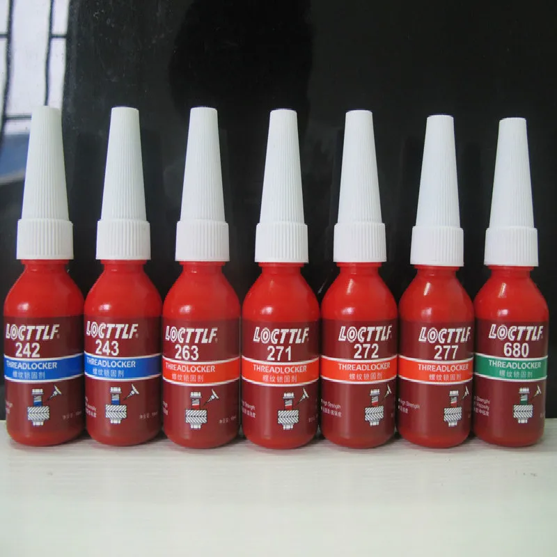 

10ml Screw Glue Wire Anaerobic Locking Agent Glue 243 Glue Oil Fast Curing High-strength Anti-loose Metal Sealing and Locking