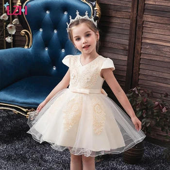 

Kids Birthday Party Dresses For Girls Christmas Dress Toddler Children Baby Girls Princess Dress vestido infantil 1 2 3 4 5 Year