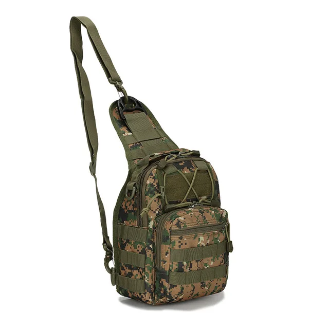 600D открытый спортивный рюкзак Кемпинг путешествия плечо военный рюкзак Кемпинг Туризм Охота треккинг тактический рюкзак - Цвет: Army green