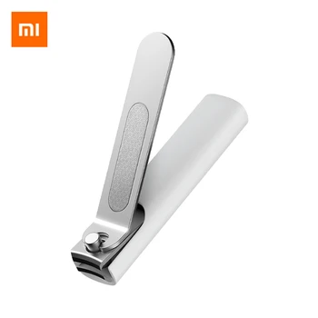 

Xiaomi Mijia Stainless Steel Nail Clippers With Anti-splash Cover Trimmer Pedicure Care Portable Nail Clippers Professional File