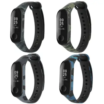 

Strap for Xiaomi Mi band 3 durable Camouflage replaceable Bracelet Mi band band3 Wristband Breathable Bracelet for Miband 3