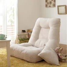 Canapé lit en tissu, dortoir, paresseux, Tatami, confortable, chambre à coucher, dossier pliant, sans jambes, baie vitrée