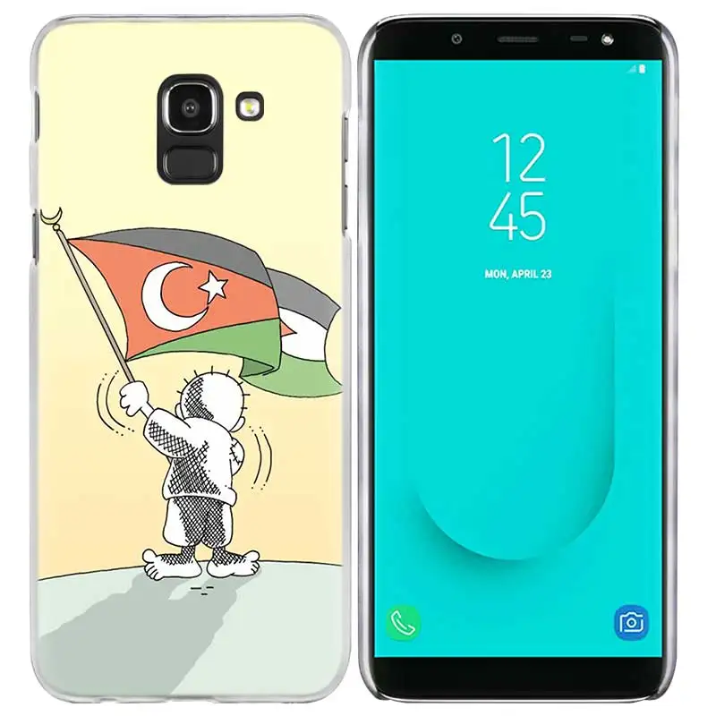 Палестинский флаг чехол для samsung Galaxy A50 A80 A70 A60 A40 A30 A20 A20e A10 A9 A7 A6 плюс Note 8 9 10 Pro - Цвет: 08