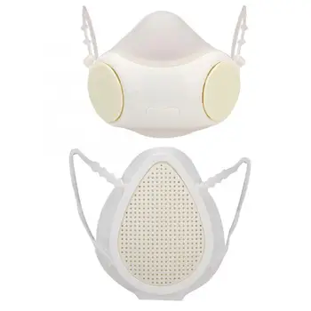 

Dust Mask Electric Mouth-Muffle Air Purifying Respiratory Portable Mouth-Muffle with Valve Adult Children Face Mask