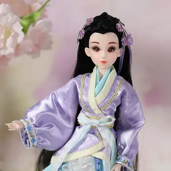 

1/6 Collectible Girl Dolls Pretty Orient Ancient BJD Doll With 12 Joints Movable Chinese Myth Series Girl Toys Gifts
