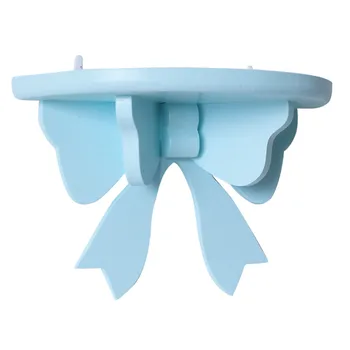 

Butterfly Semicircle Cartoon Display Wooden Storage Shelf Space Saving Home Decor Floating Flower Pot Holder Kids Room Wall Rack