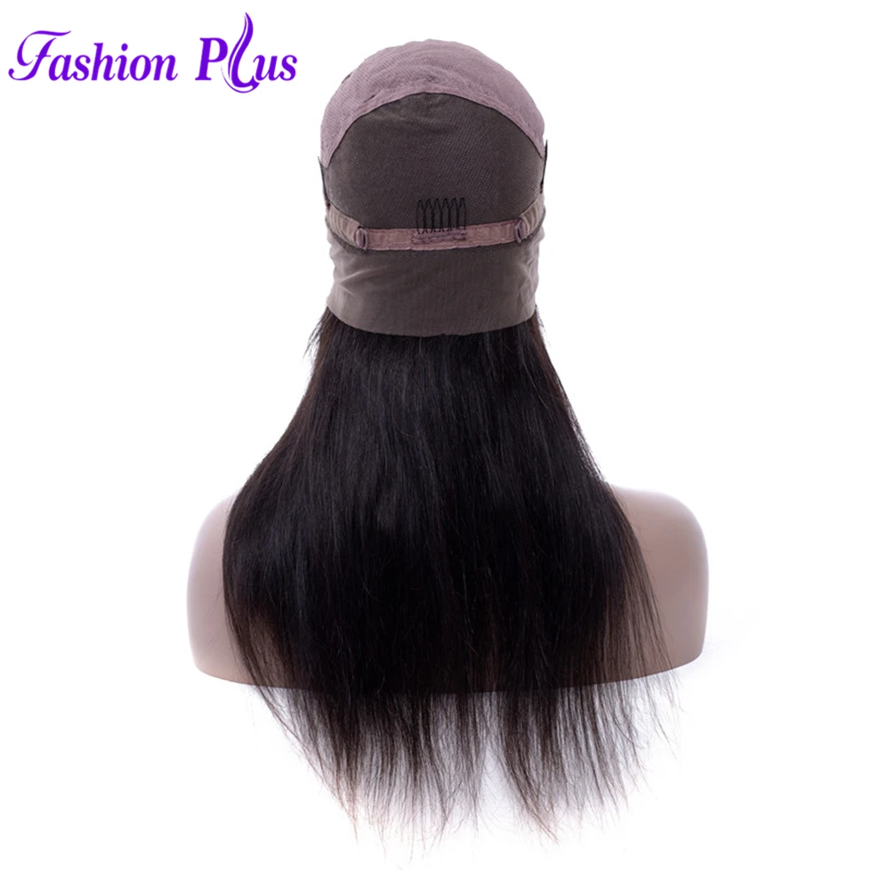 Парики из натуральных человеческих волос Fashion Plus Длинные прямые бразильские