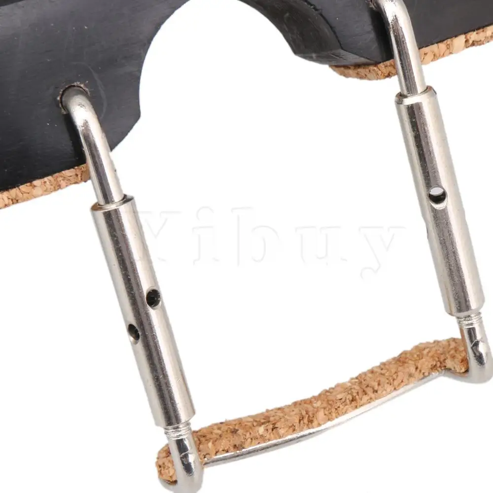 Yibuy 4/4 скрипки части с подбородком конец хвостовой пробки тюнинг колышек черный