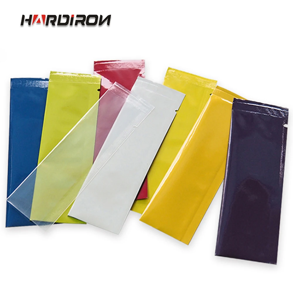 

HARDIRON Mini Color Open Top Aluminum Foil Bag Film Honey Coffee Powder Trial Packing Bag Heat Sealed Aluminum Foil Pouch