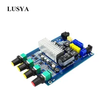Lusya tpa3116 bluetooth 5.0 digital amplifier2.0 amplificador de áudio 50w * 2 com fonte de interruptor de função DC12-24V I3-009