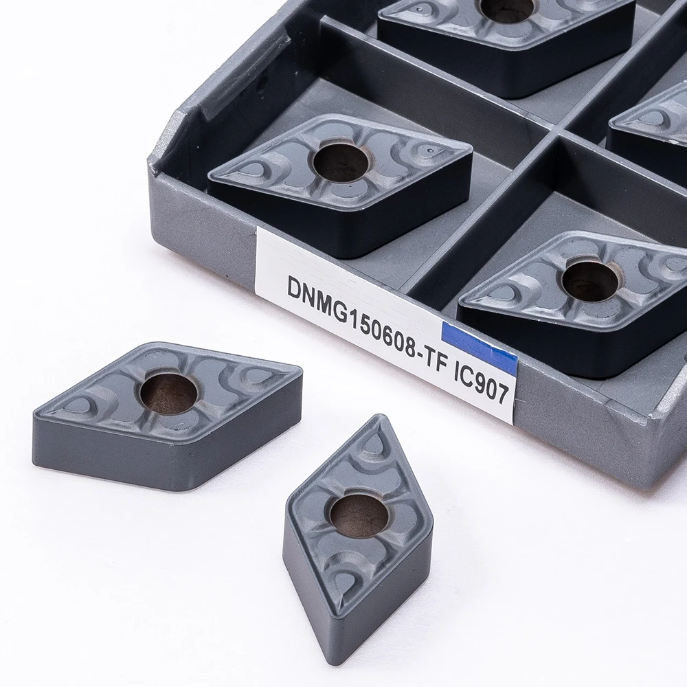 

10pcs DNMG150608 TF IC907/908 External High Quality DNMG 150608 CNC Hard Alloy Turning Lathe Cutting Tool