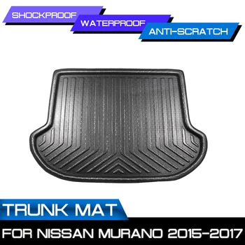 

Car Floor Mat Carpet Rear Trunk Anti-mud Cover For Nissan Murano 2015 2016 2017