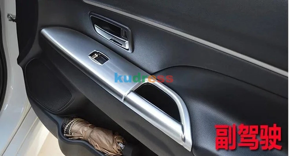 Для peugeot 4008 2012 2013 автомобильный стеклоподъемник панель накладка рамка ABS интерьер Авто аксессуары LHD