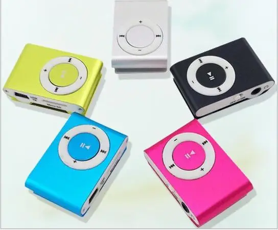 Горячая MP802 красочные MP3 металлические карты музыкальный плеер MP3 Железный клип MP3 без экрана мини спортивные MP3