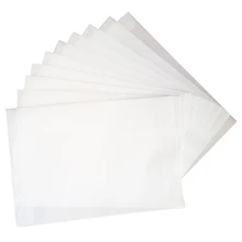 100 шт/партия пустые полупрозрачные Веллум конверты Diy прозрачный конверт для карт