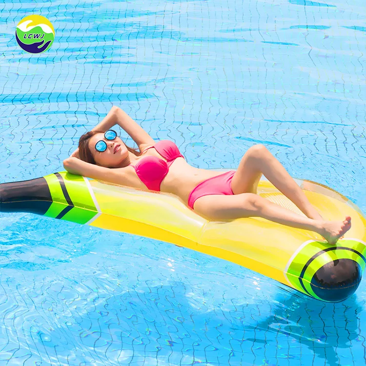 

Inflatable Floating Row Factory Currently Available Supply Inflatable Banana Floating Row Environmentally Friendly Thick Materia