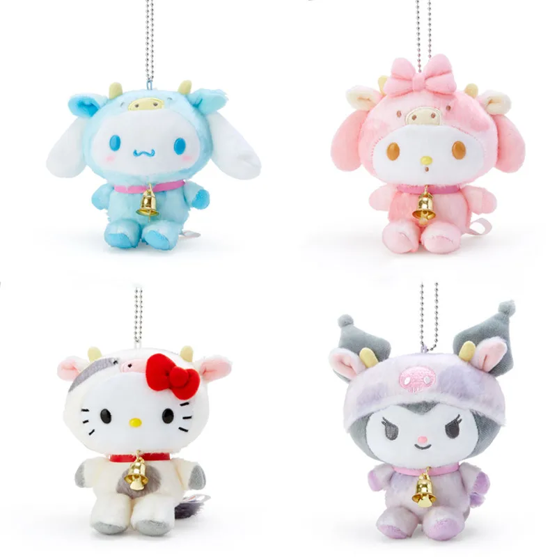Kawali Kuromi My Melody Cinnamorol собаки КТ кошки COS коровы Мягкие плюшевые милые куклы аниме