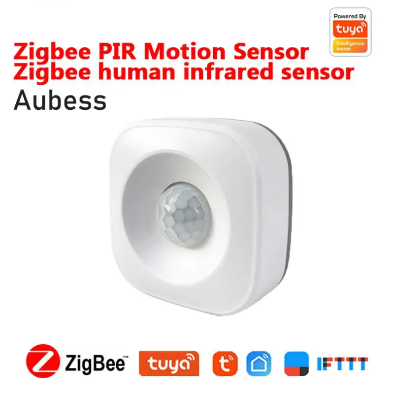 Беспроводной инфракрасный датчик движения Tuya ZigBee/Wi-Fi детектор для умного дома