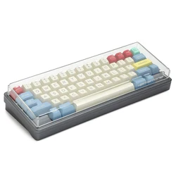 Mstone clear & forested capa de poeira anti poeira guarda boné para teclado mecânico 40% 60% 65% 80% poker gh60 bm60 xd64 xd68 bm65 87