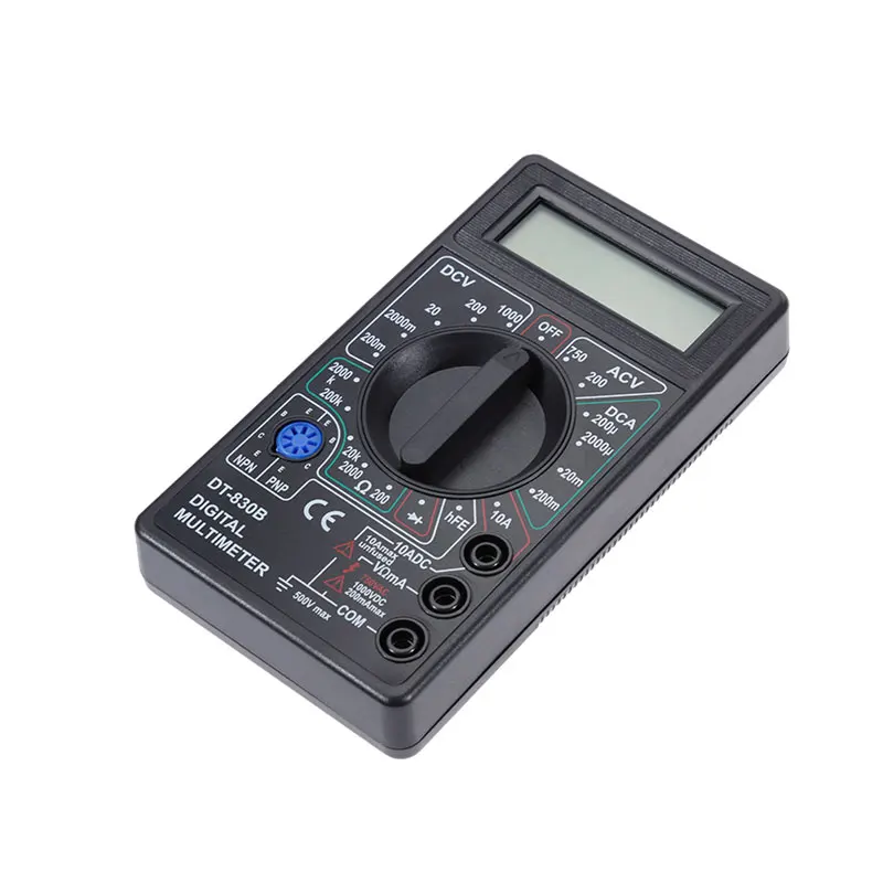 LCD Digital Multimeter AC DC 750V 1000V Digital Mini Multimeter probe For Voltmeter Ammeter Ohm Tester Meter