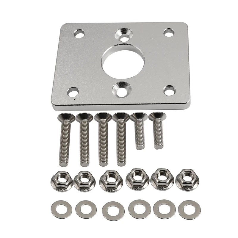 1 комплект серебряный металлический бустер Delete Plate Kit заготовка тормозной усилитель Delete Plate, подходит для Honda Acura Civic
