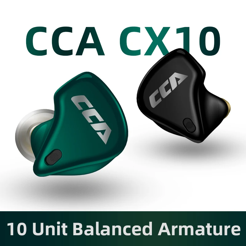CCA CX10 Bluetooth 5.0 TWS In-Ear Monitor Earphone