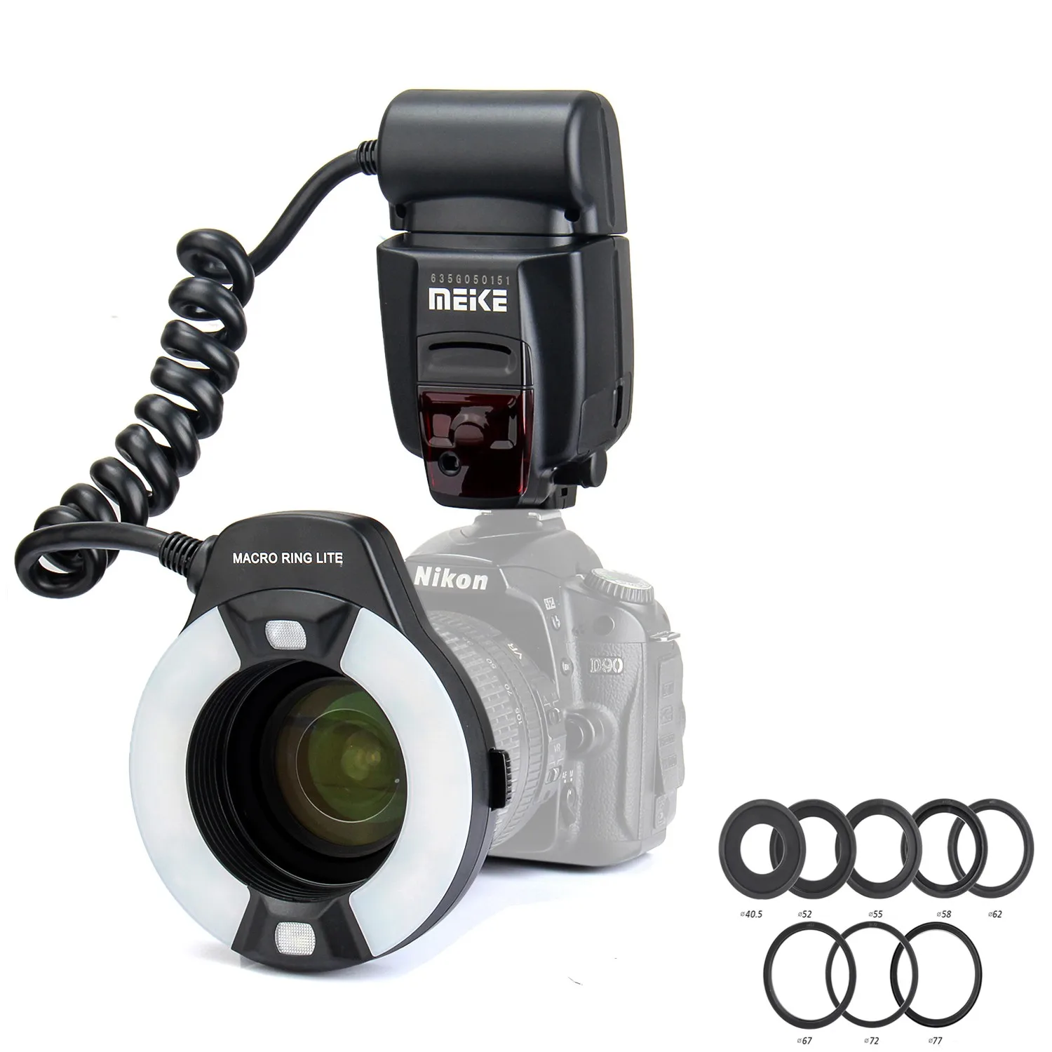 Macro Ring Flash Nikon D5200 | Macro Ring Flash Nikon D5100 | Macro Flash  Nikon Meike - Macro & Ring Lights - Aliexpress