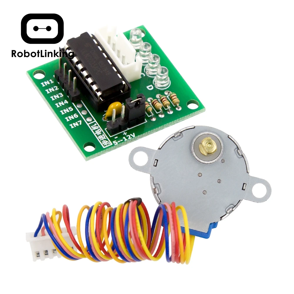 ULN2003 Stepper Motor Driver Module 28BYJ-48 5-12V Board for Arduino ...