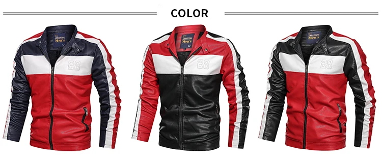 Мужские кожаные куртки и пальто, Мужская мотоциклетная кожаная куртка, Повседневная тонкая брендовая одежда, пальто с воротником-стойкой из искусственной кожи, стиль
