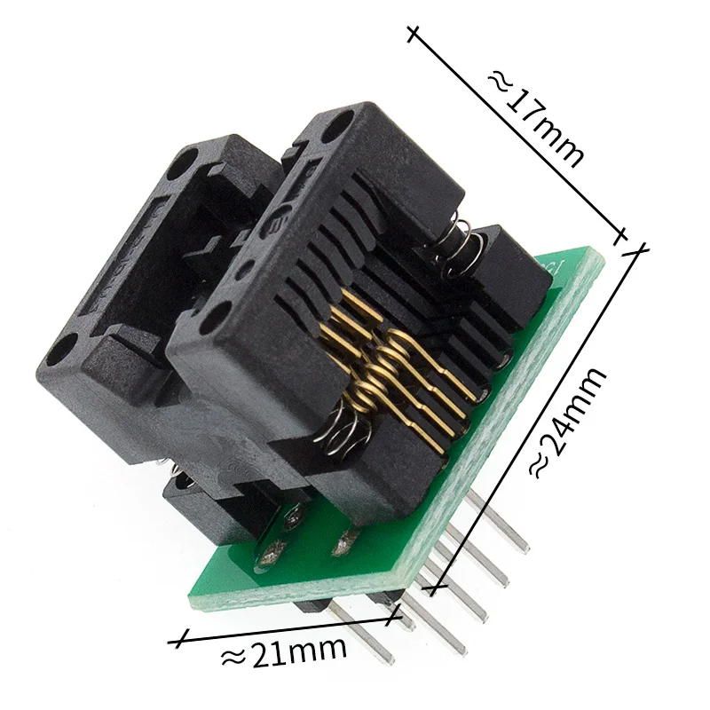 CH341A 24 25 серии EEPROM флэш-память биос USB программист модуль+ SOIC8 SOP8 тестовый зажим для EEPROM 93CXX/25CXX/24CXX