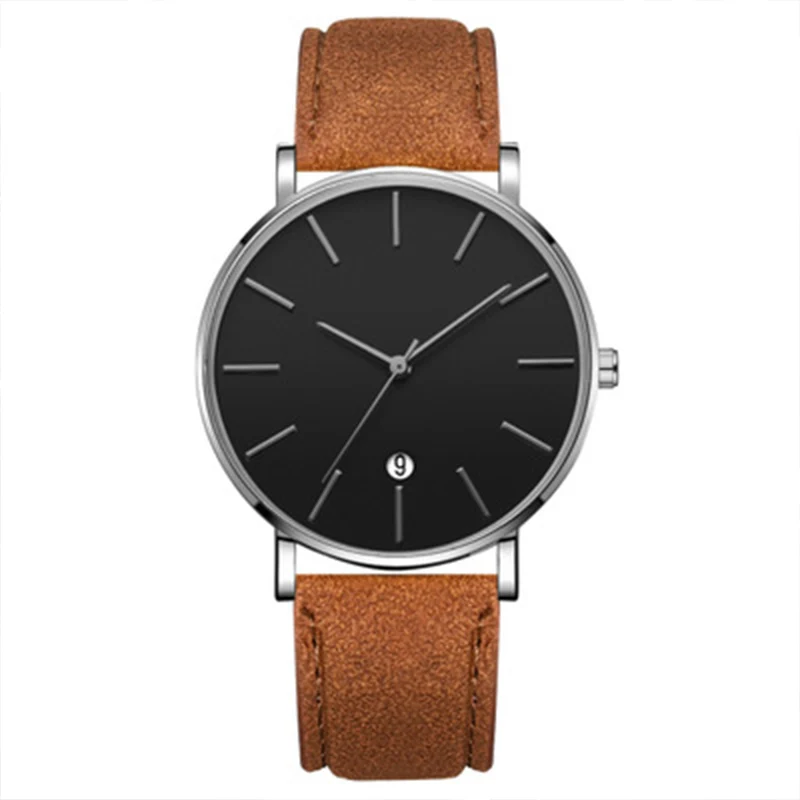

CTPOR New Korean Version Simple Luxury Fashion High End Waterproof Business Leisure Men's Fashion Watch B066