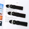 Universal Silicone Watch Band Watchbands Rubber Strap Waterproof  Men Women Sport Black Watch Band 20mm 22mm 24mm ► Photo 2/6