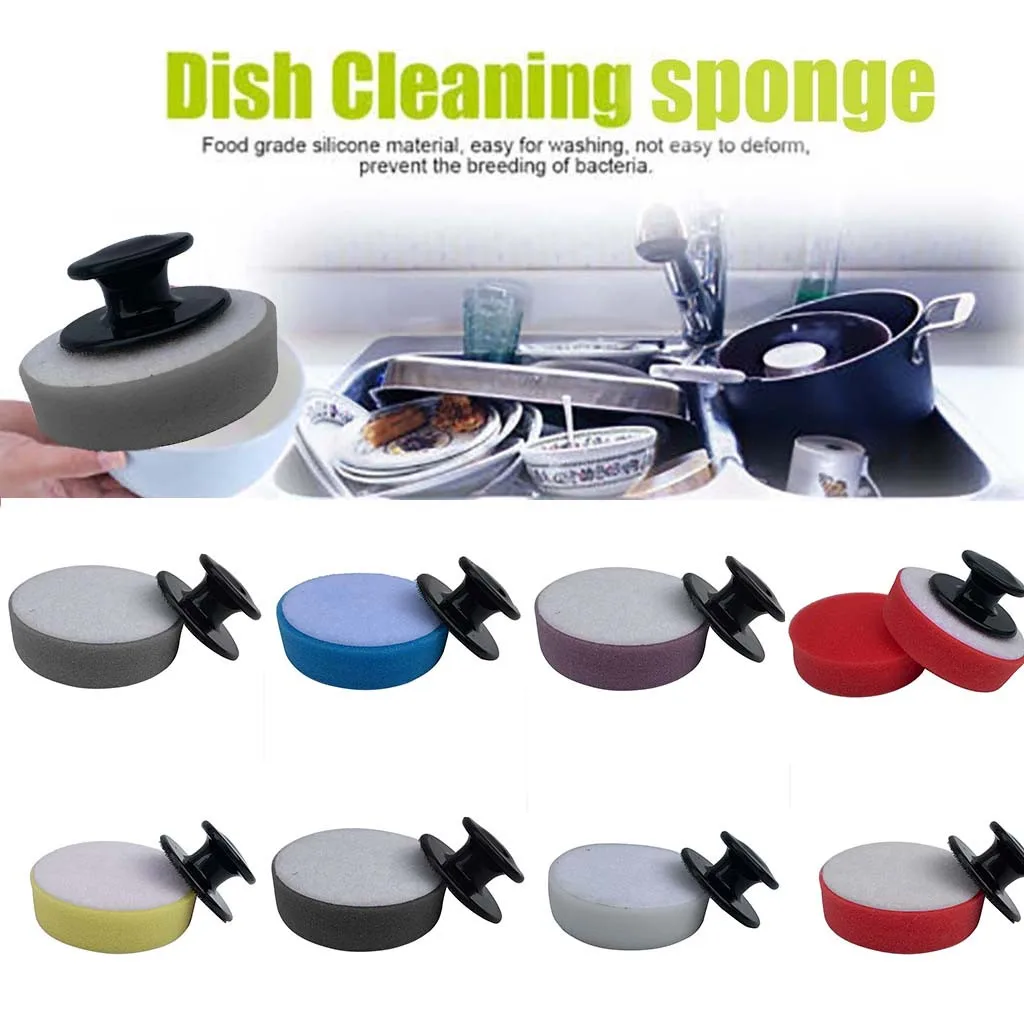 

Dish Washing Sponge Scrubber Kitchen Cleaning antibacterial Tool washing dishes Kitchen Office Bathroom Clean Accessory