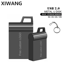 Металлический USB флеш-накопитель 32 Гб 128 ГБ флеш-накопитель 64 ГБ Флешка 16 Гб Водонепроницаемый накопитель 8 ГБ u диск usb 2,0 Бесплатный Пользовательский логотип