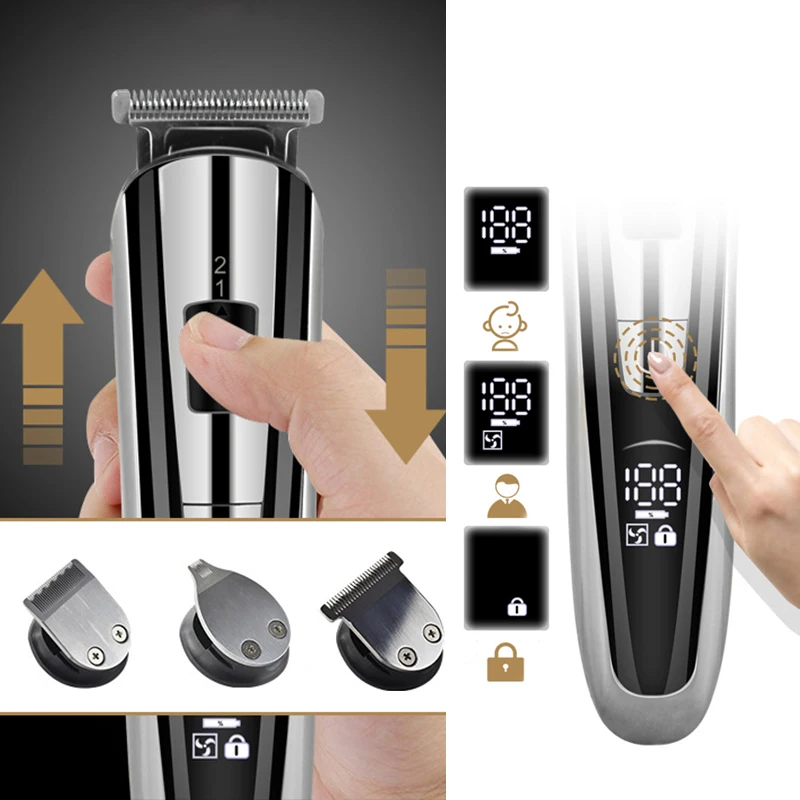 Hair clipper for men electric shaver Multifunctional hair trimmer beard trimmer body hair trimmer Beauty Kits Men electric razor