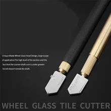 Металлическая ручка с прямой головкой для резки масла стеклорез прямой для резки стекла Outils инструменты для обустройства дома дропшиппинг#0910