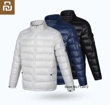 

Youpin ULEEMARK men lightweight 90% white goose down jacket Waterproof Stand Collar Down Jacket Winter warm jacket