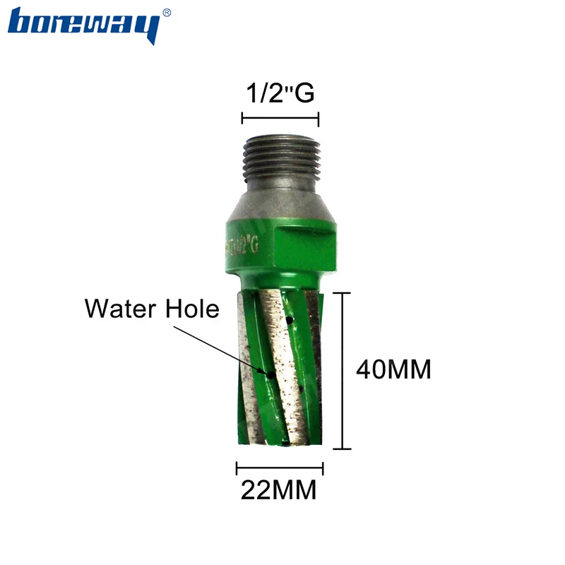1-3//8/" Diamond sink core bit grinding drum 4/" convex polishing pad stone marble