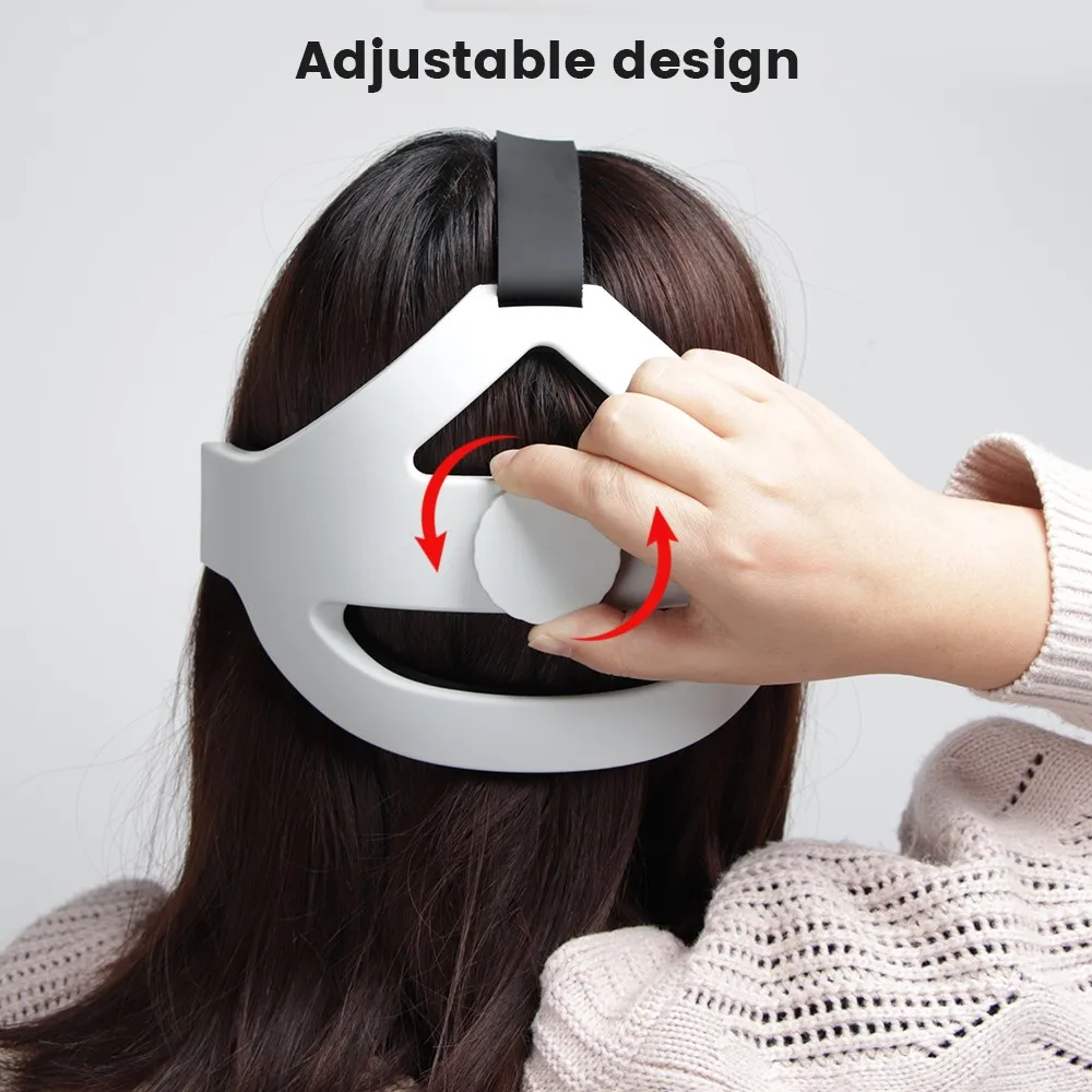 Quest2 Elite Adjustable Head Strap Increase Supporting Reduce Pressure Improve Comfort-Virtual For Oculus Quest 2 VR Accessories