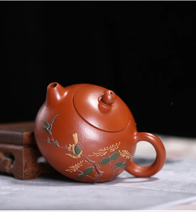 Керамический Чайник Китайский Исин Zisha глина чайный горшок Gongfu Чайный набор ситечко для заварочного чайника 150 мл Новое поступление высокое качество с подарочной коробкой