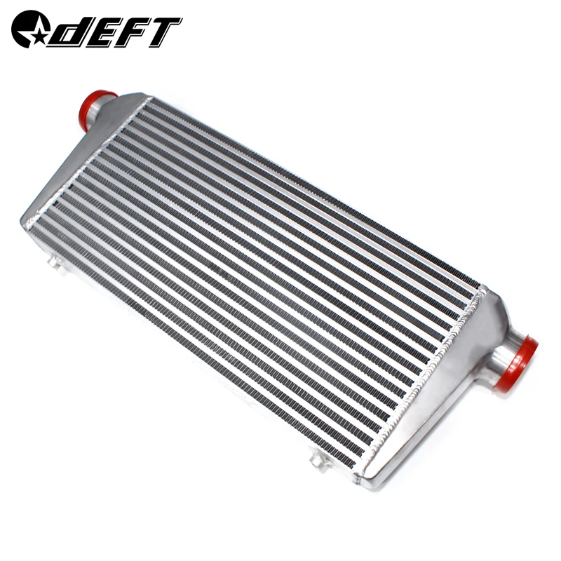 

DEFT 600x300x76mm Universal Turbo Intercooler bar plate Front Mount Aluminmum Auto Compressor Intercooler