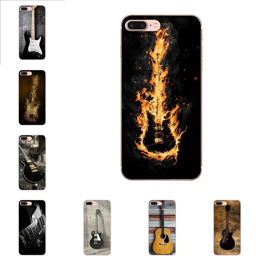 

TPU Cool Best Cover Case Guitar Instrument Music For Huawei Honor Mate 7 7A 8 9 10 20 V8 V9 V10 G Lite Play Mini Pro P Smart