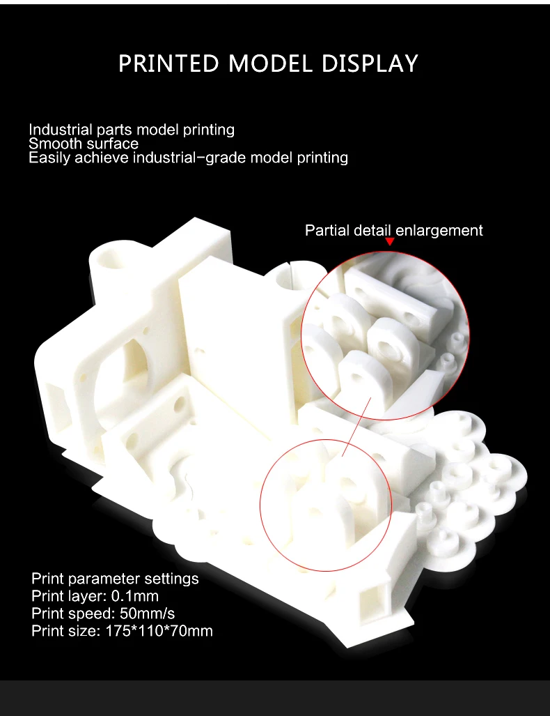 JGAURORA 3d принтер A1 Diy комплект печати объем размер 300x300x300 мм настольный FDM 3d принтер машина