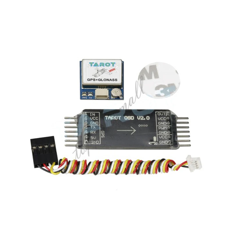 Таро TL300L2 мини OSD изображения видео наложения перекрытия GPS Системы V2.0 ГЛОНАСС M8N
